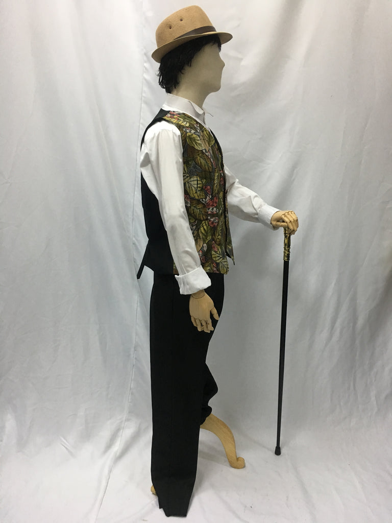 Vintage Green Leaf Vest | Awesome Costume Singapore