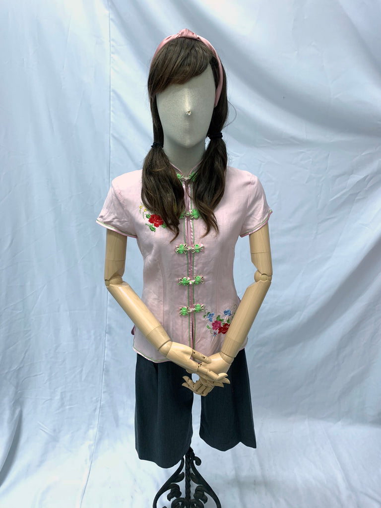 Chinese Olden Days School Girl - Pink | Awesome Costumes Singapore