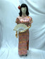 Pink Long Cheong Sam | Awesome Costumes Singapore