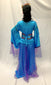Tang Dynasty Chinese Princess, Blue