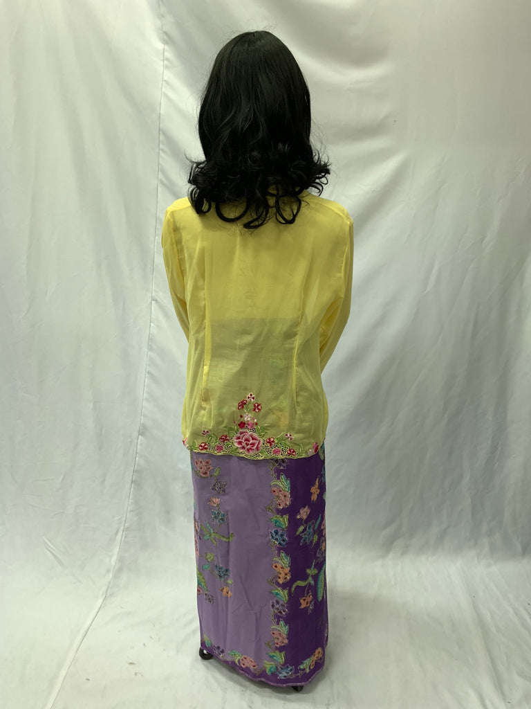 Peranakan Nonya Costume, Yellow