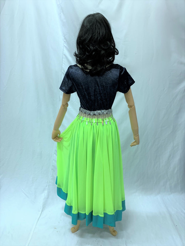 Bollywood Dancer, Neon Green