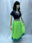 Bollywood Dancer, Neon Green