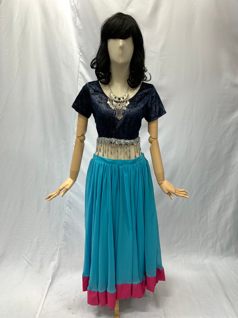 Bollywood Dancer, Sky Blue