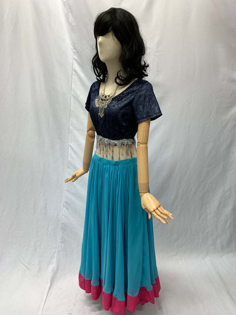 Bollywood Dancer, Sky Blue