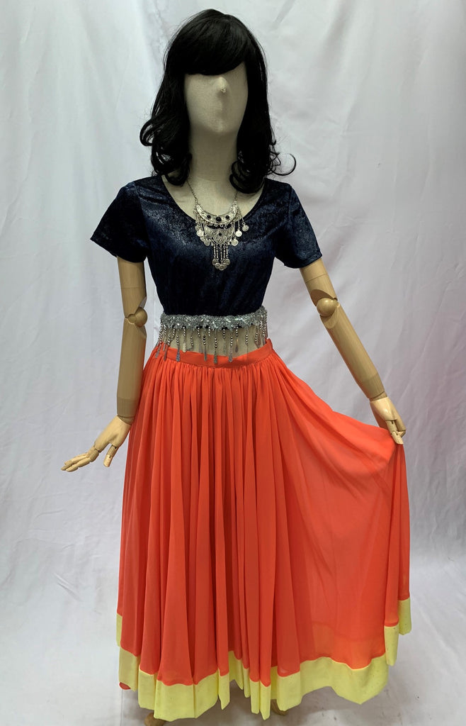 Bollywood Dancer, Neon Orange