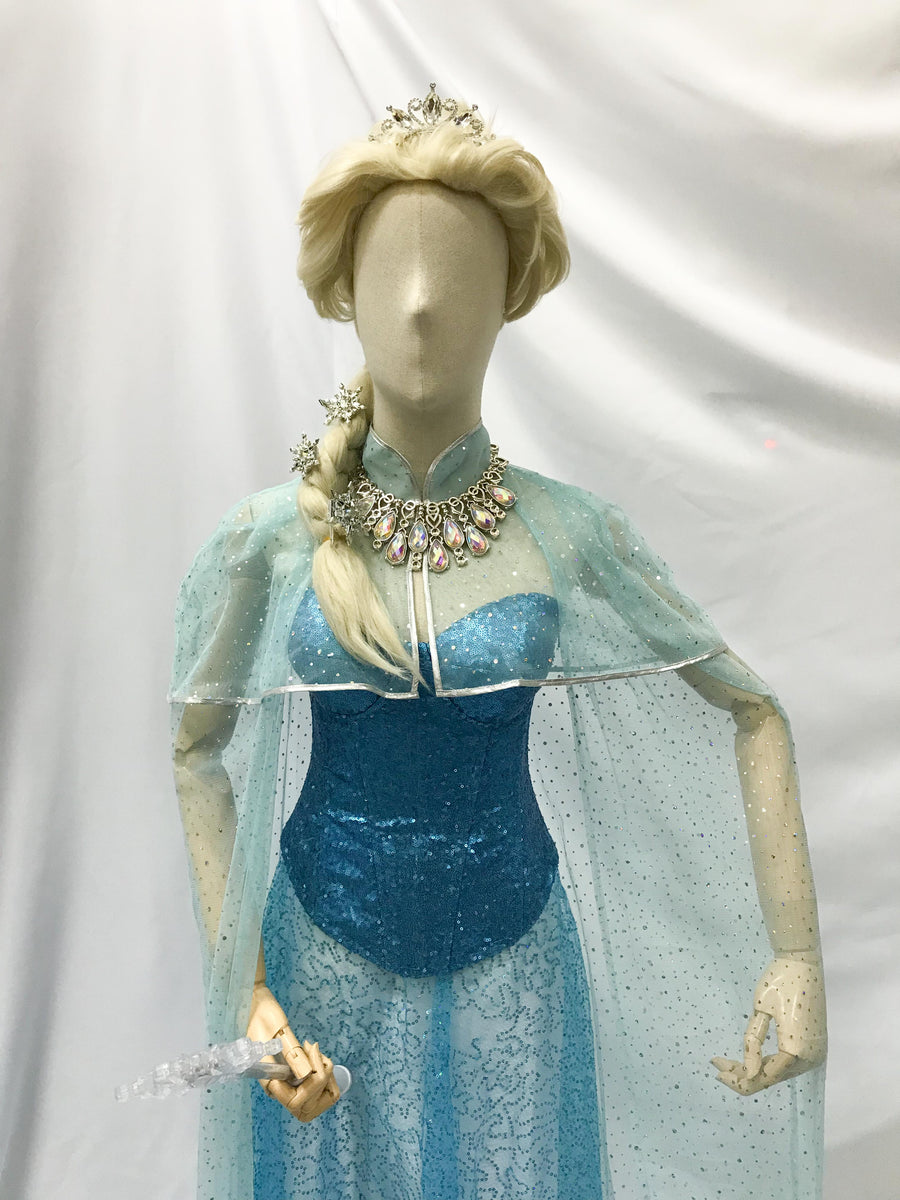 Disney Princess Frozen Elsa Costume Blue