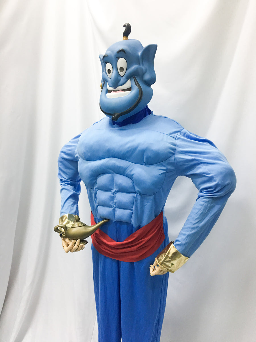 blue genie costume