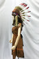 Brown tribal dress
