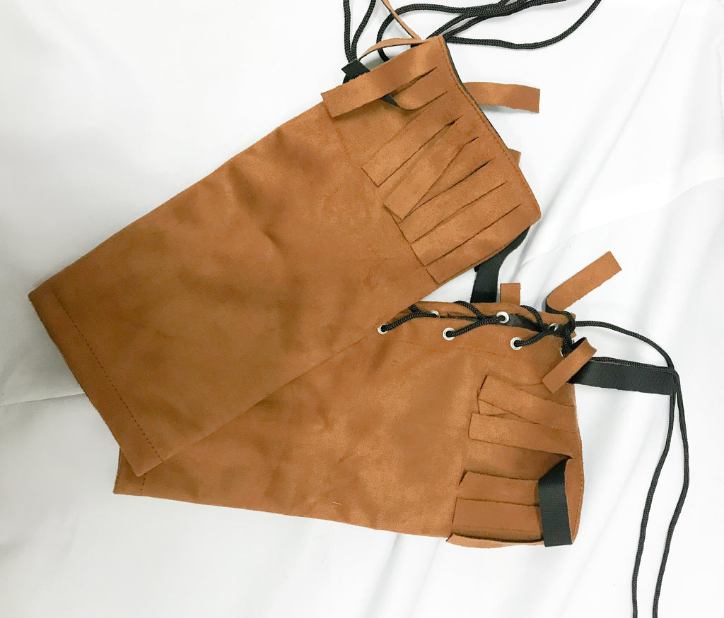 Brown tribal dress