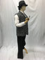 Black and White Lapel Vest | Awesome Costumes Singapore