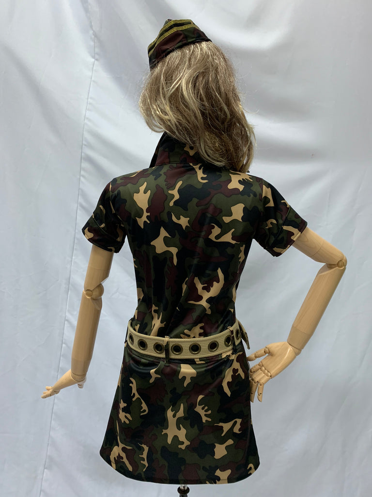 Military Camouflage Print Dress | Awesome Costumes Singapore