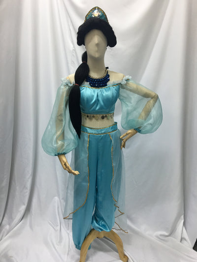 Disney Princess Aladdin Jasmine Costume, Blue